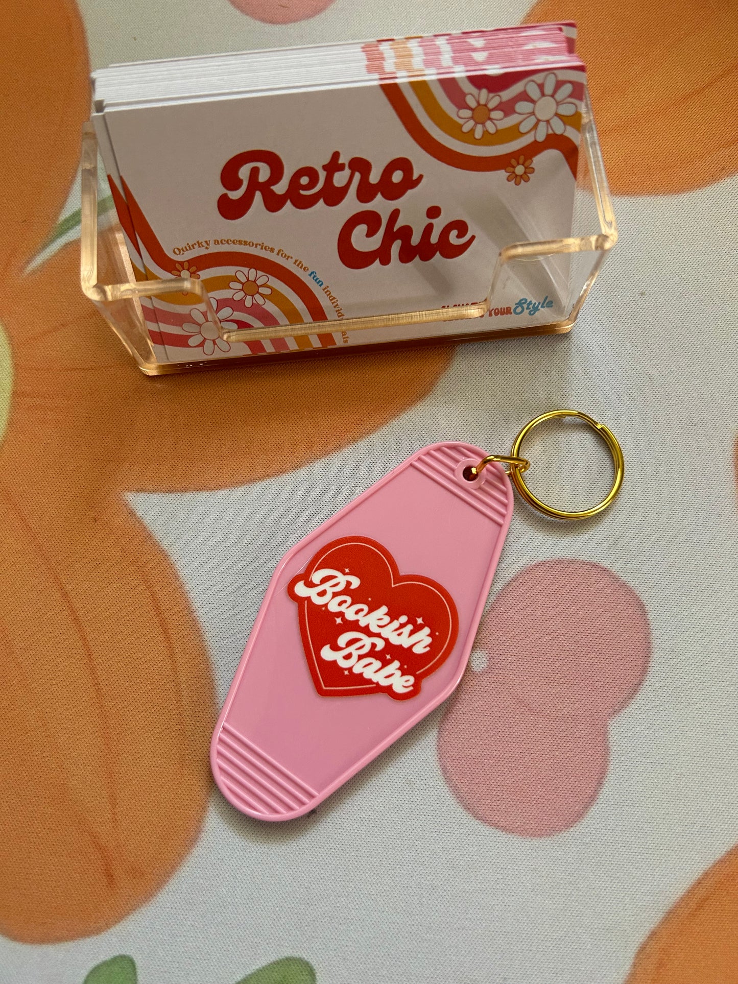 Bookish Keychain