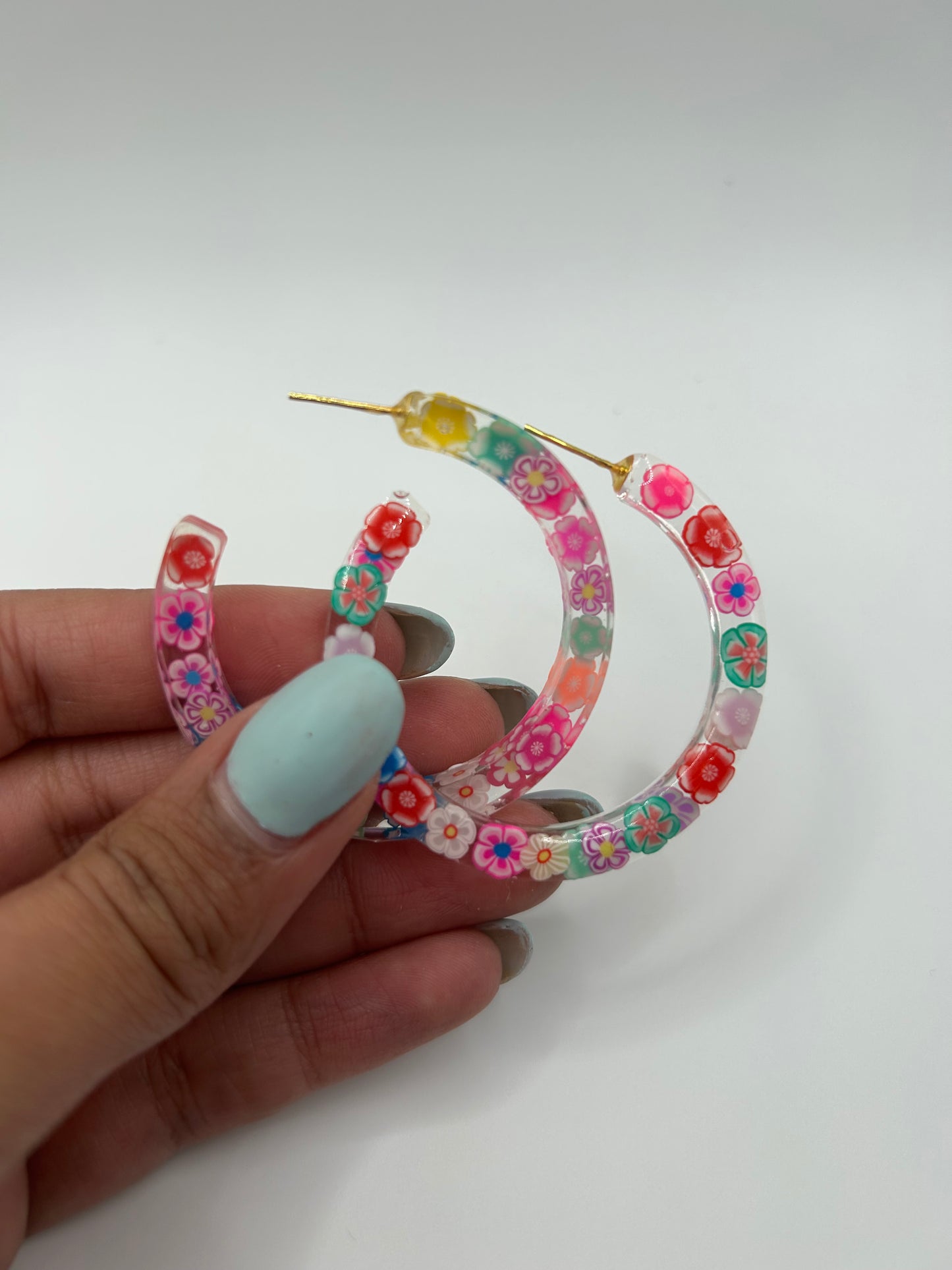 Flower Hoops