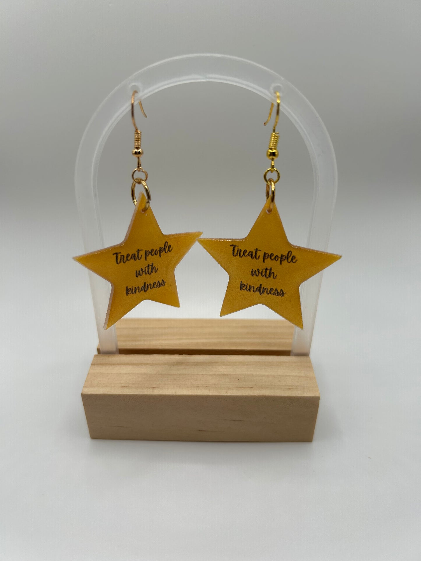 SALE Treat People With Kindness Earrings