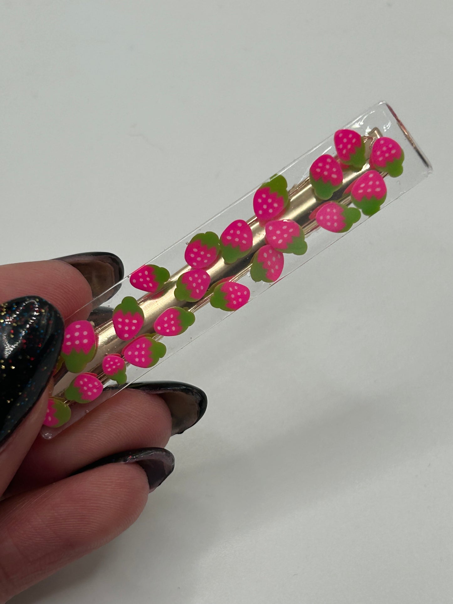 Strawberry Barrette