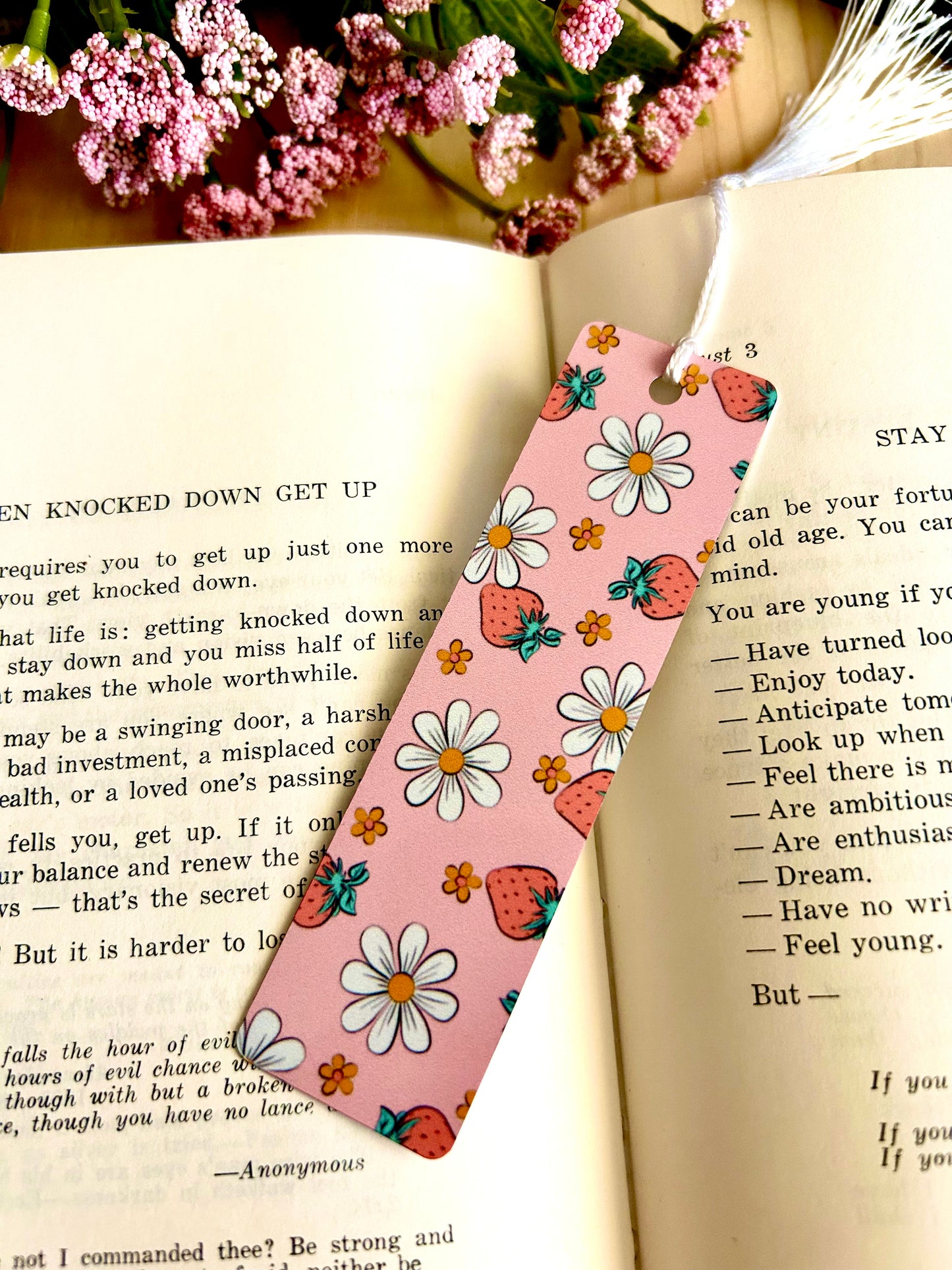 Aluminum bookmarks