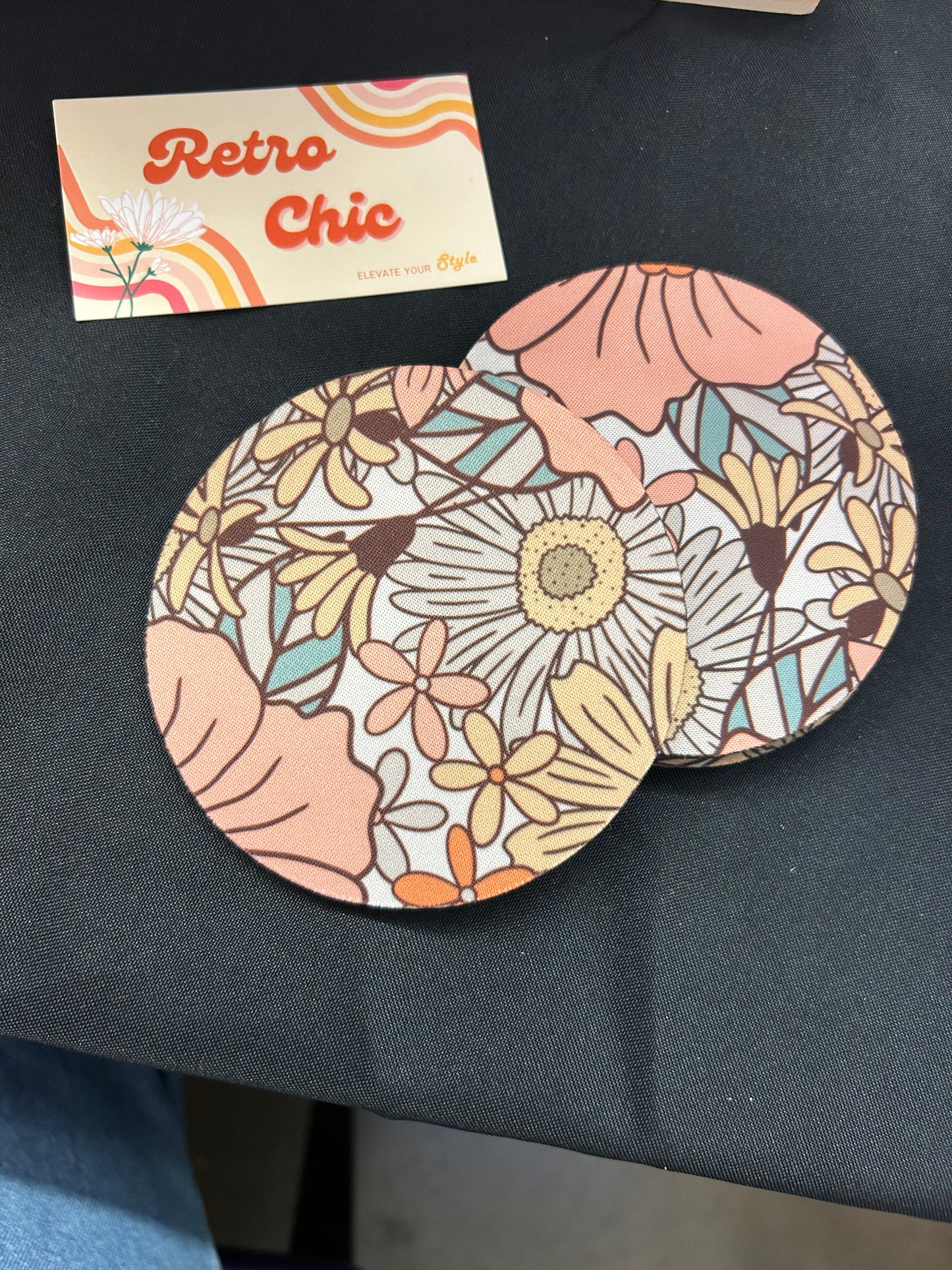 Groovy Garden Coasters