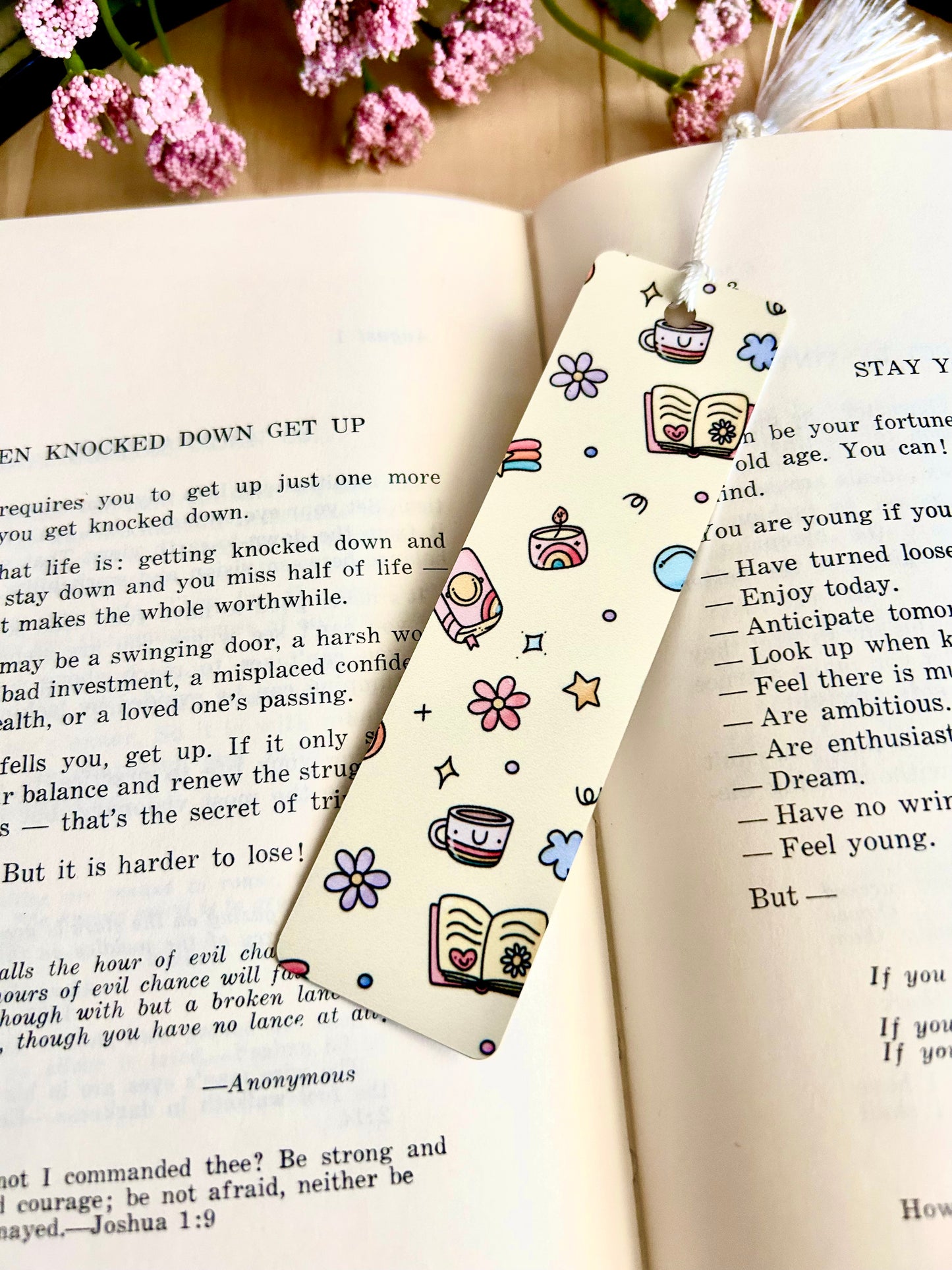 Aluminum bookmarks