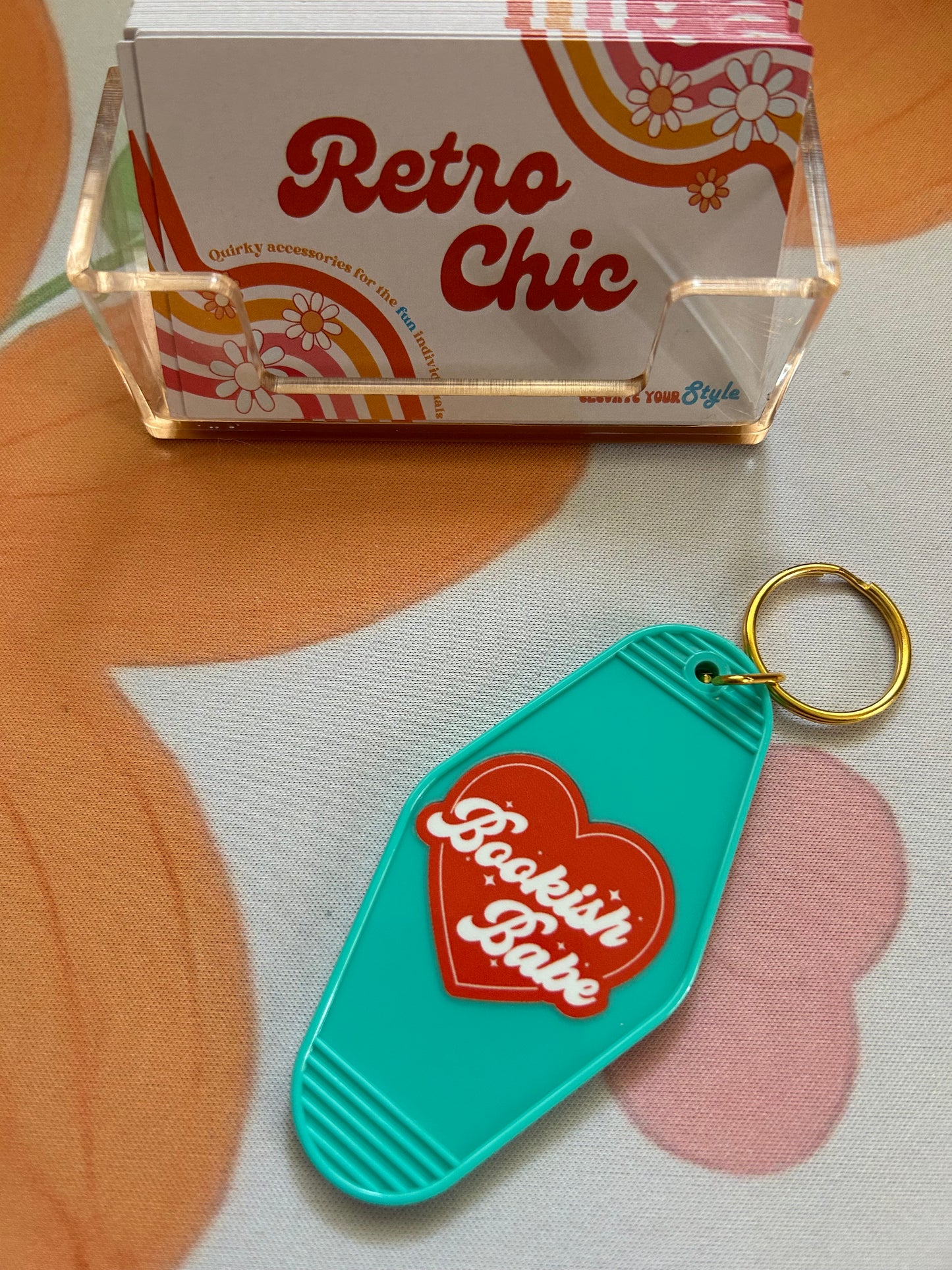 Bookish Keychain
