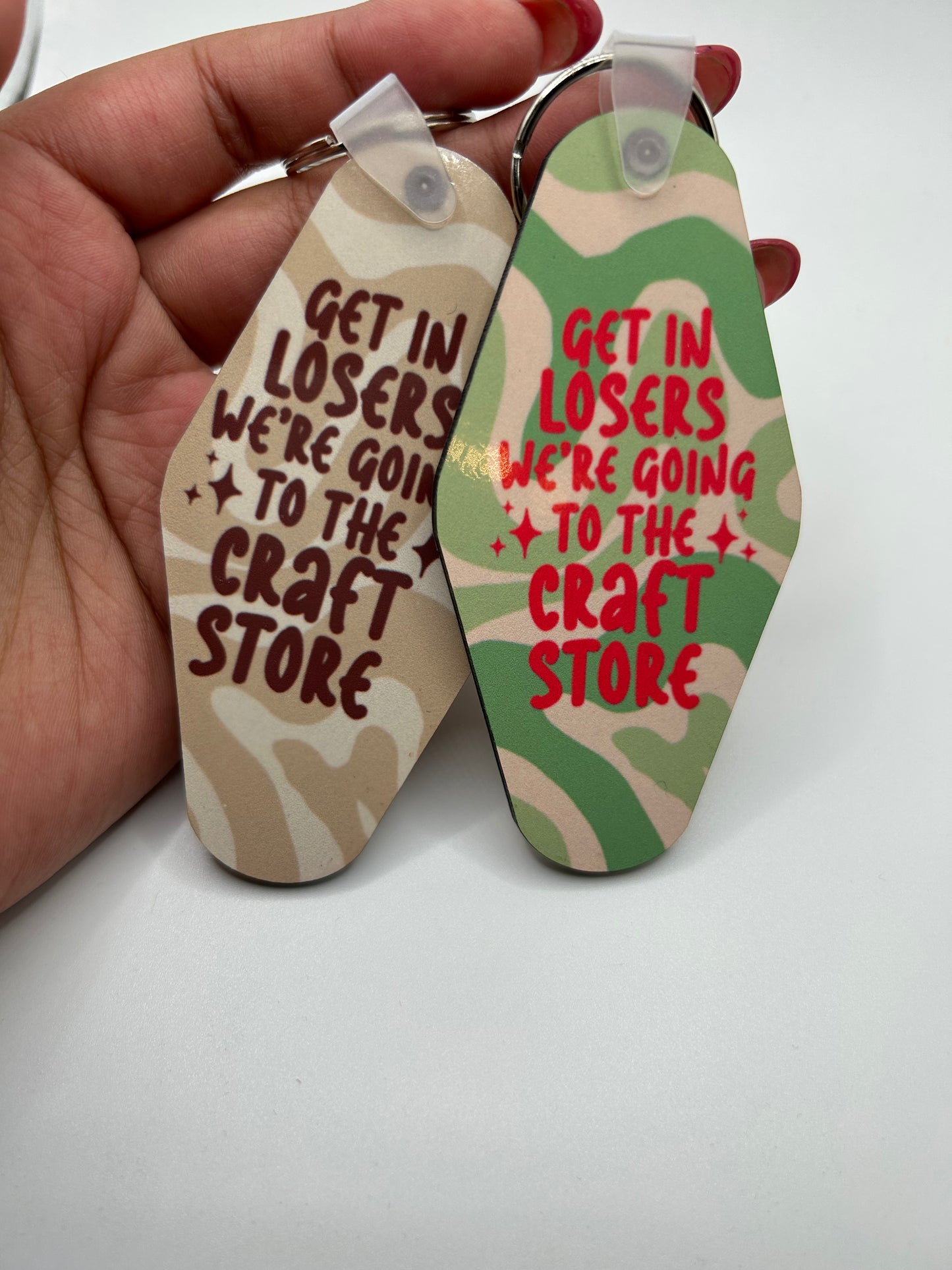 Get in Losers Keychain