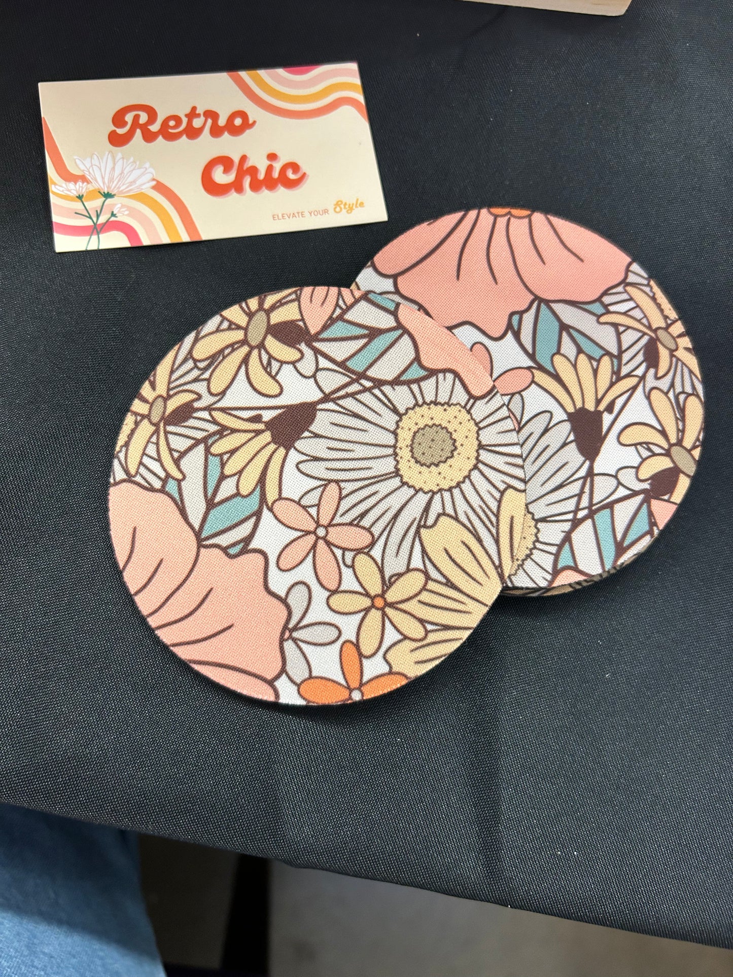 Groovy Garden Coasters