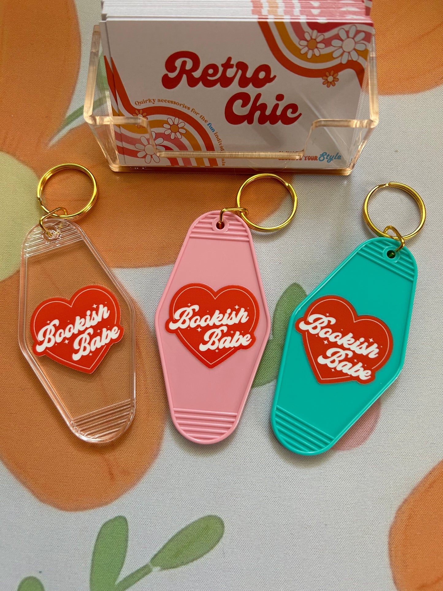 Bookish Keychain