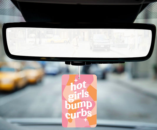 Hot Girls Bump Curbs Car Freshie